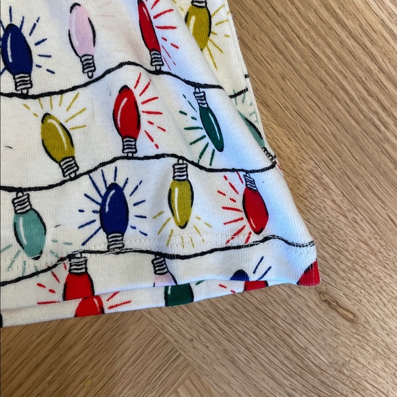 Hanna Andersson Girl’s Holiday Print Rib Dress - Picture 3 of 5